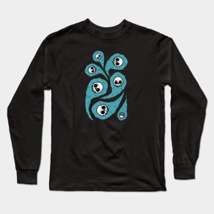 Blue Ghost Long Sleeve T-Shirt